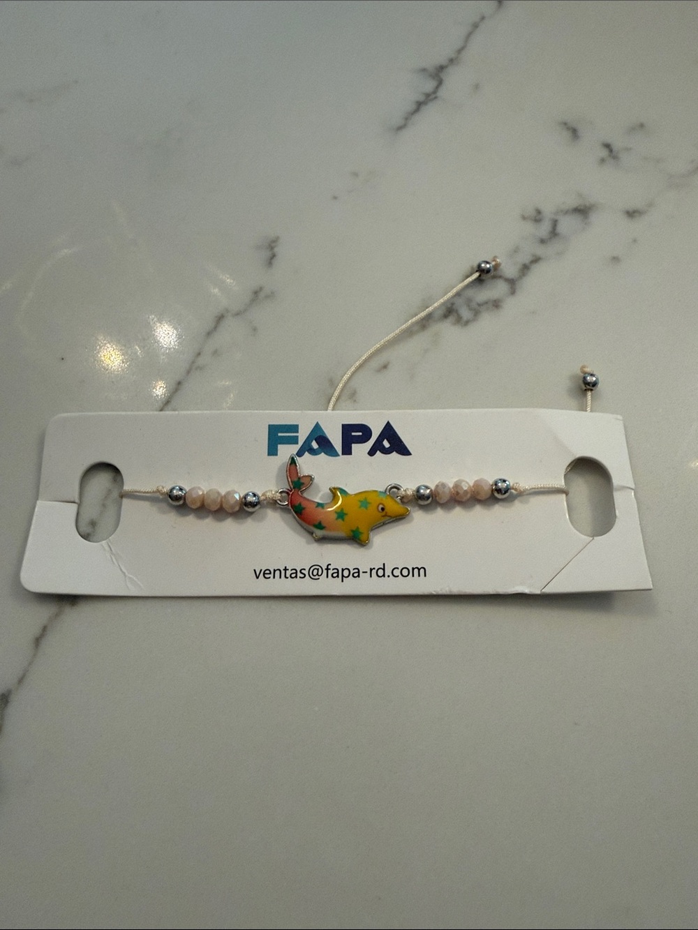 Dolphin beaded bracelet